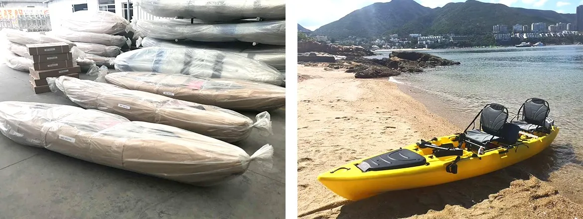 Maneuverable Pedal Fishing Kayak